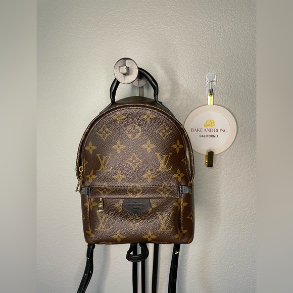 Louis Vuitton - NEW Palm Springs Mini - Brown Backpack / Crossbody RETAIL  $2440